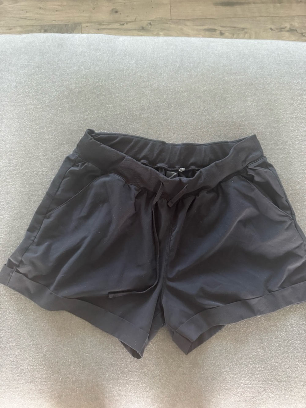 Zella Black Athletic Drawstring Shorts